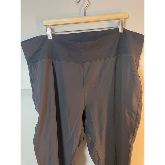 Athleta Venice Jogger High Rise Athletic Casual Pants in Black Size 3X EUC - Picture 4 of 13